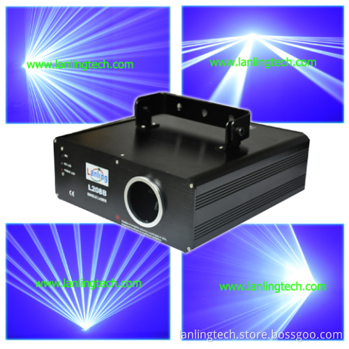 2W Blue Laser Lights Custom Made Christmas Lights